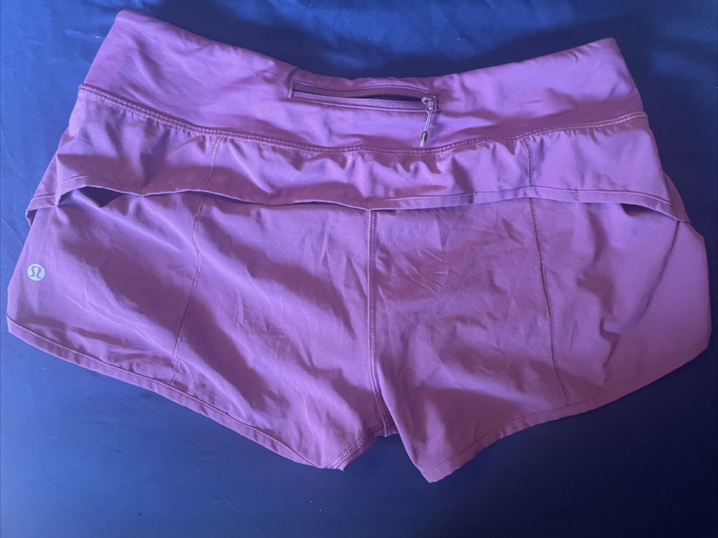 Lululemon Running Shorts, purple size 8 - photo 2