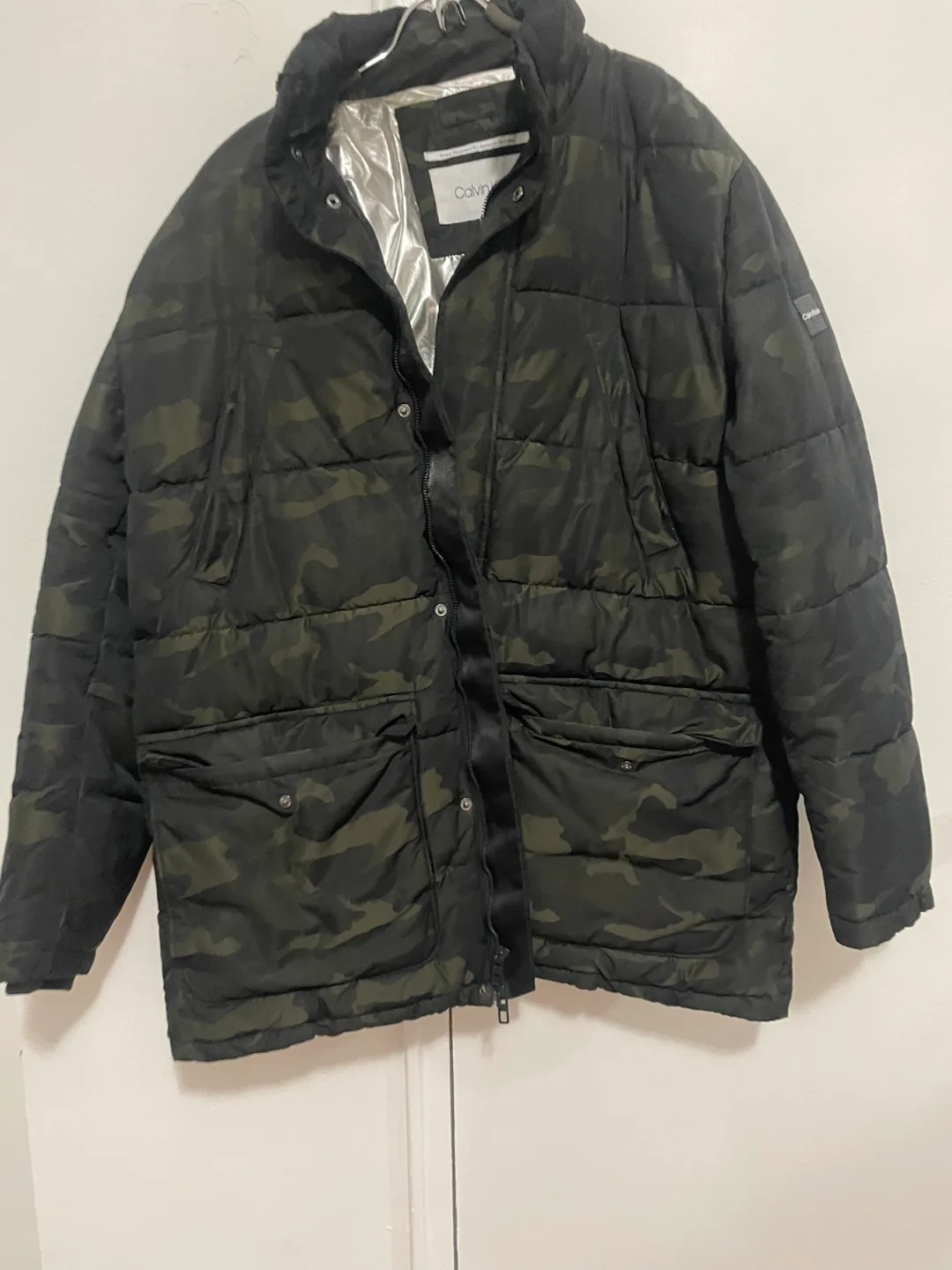 Calvin Klein Camo Puffer Jacket image indicator(2)
