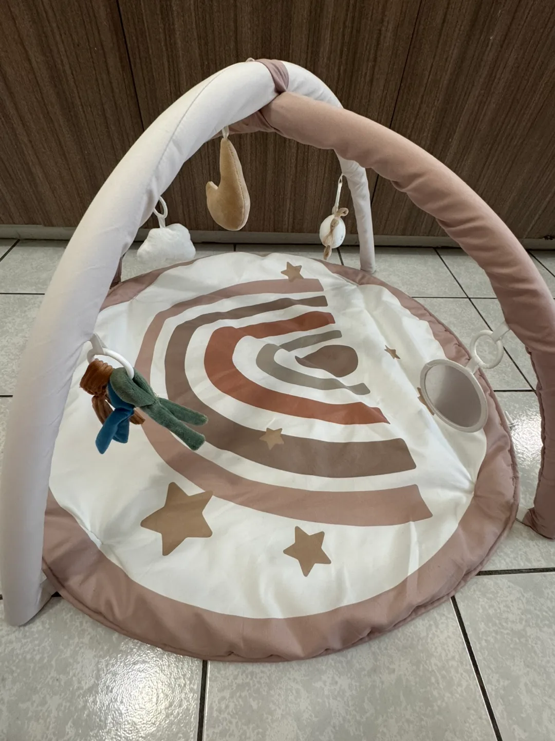 Rainbow Baby Play Gym with Toys thumbnail