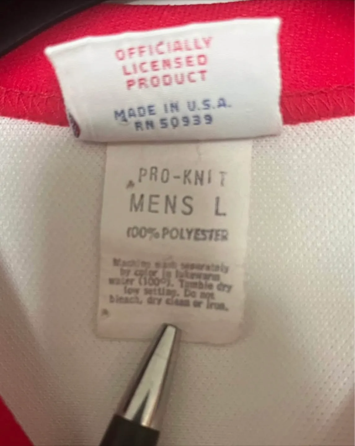 Vintage Boston Red Sox Pro-Knit Jersey - Men's L image indicator(2)