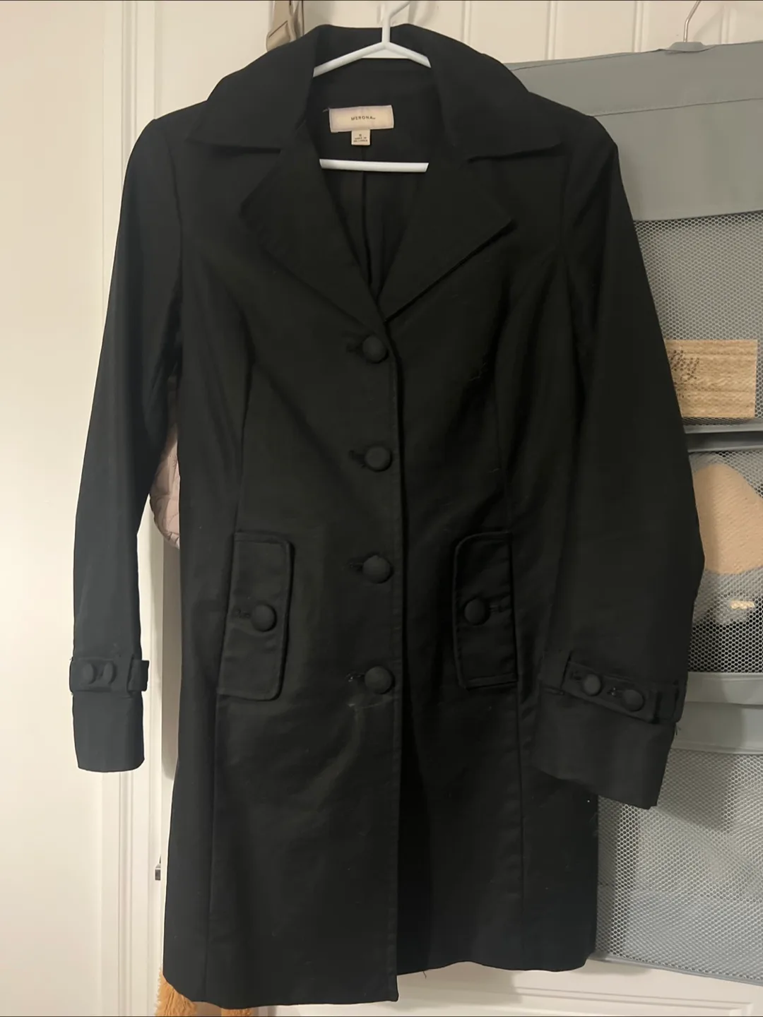Merona Black Coat - Size 4 image indicator(2)
