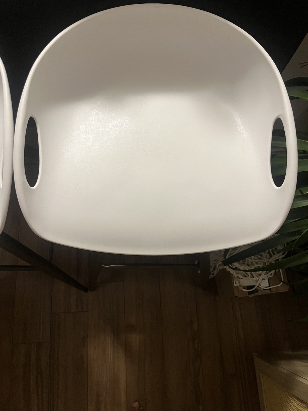 Pair of White Bar Stools - photo 4