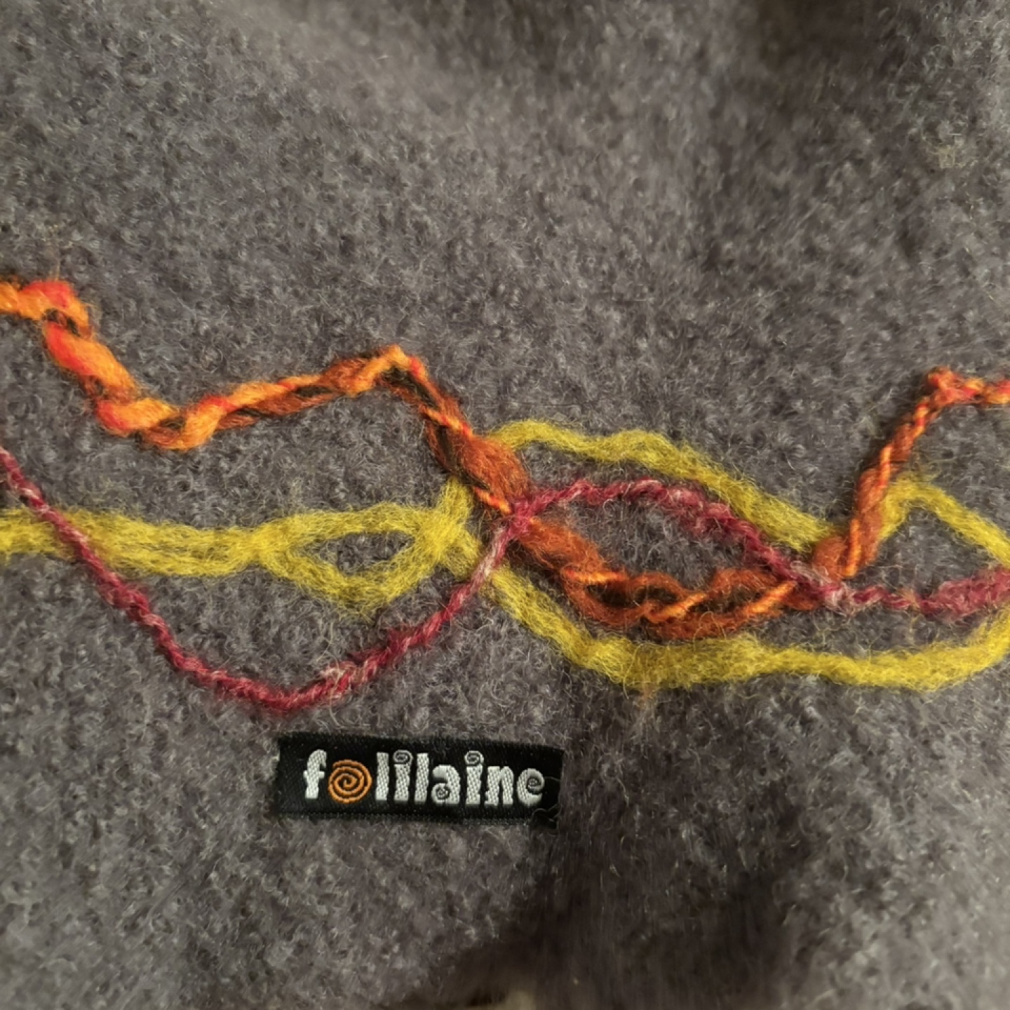 Folilaine Shibori Wool Scarf Wrap - photo 2