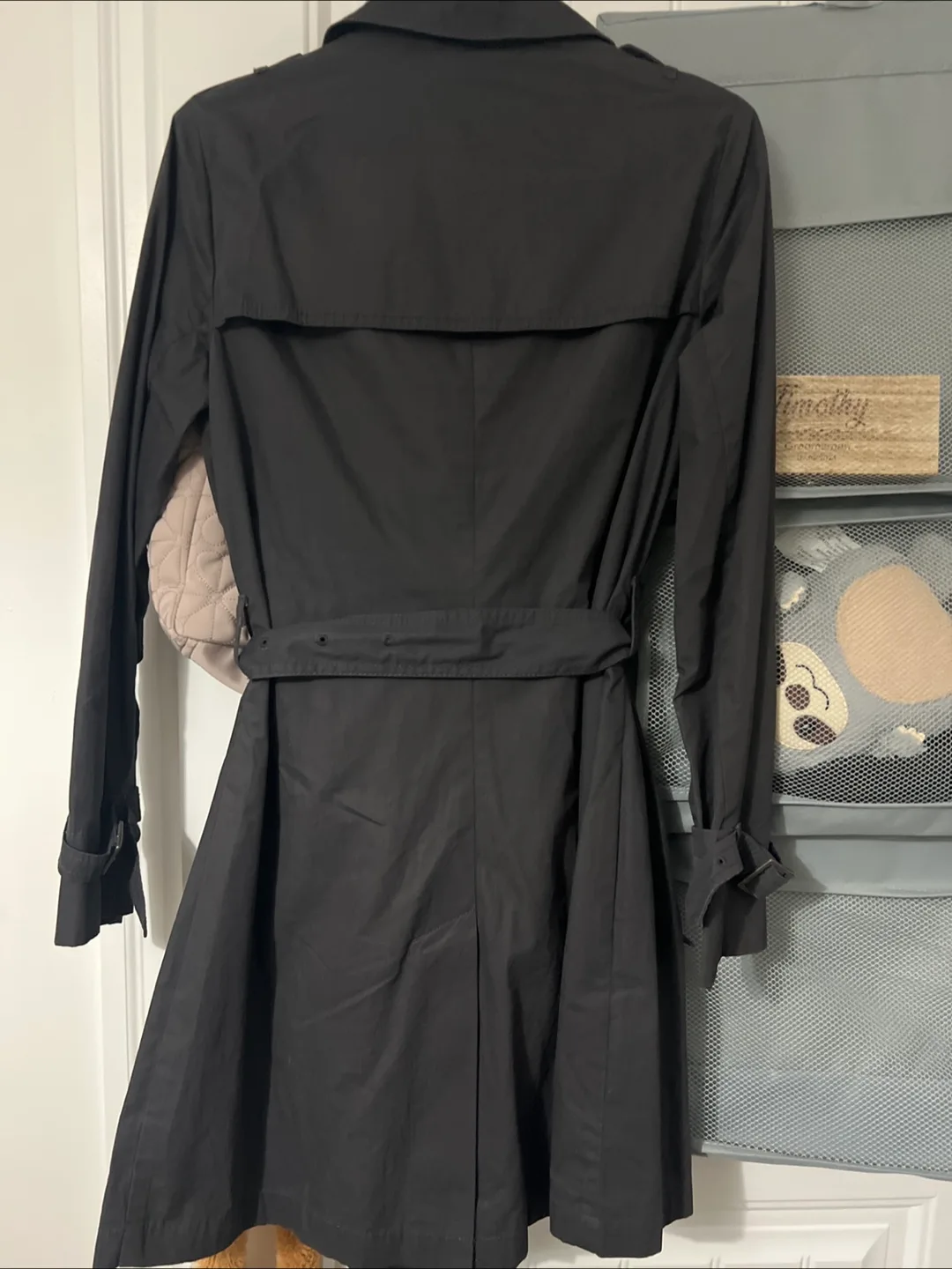 Gap Black Trench Coat image indicator(3)