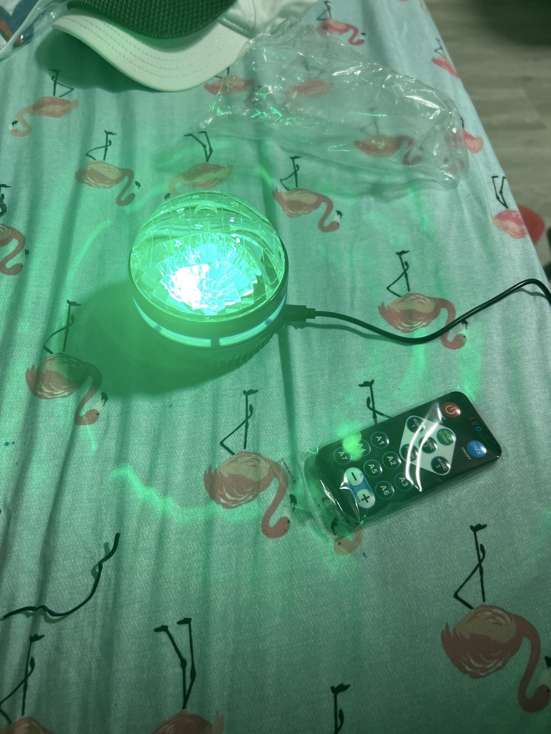 LED Projector Night Light with Remote autora borealis - photo 2