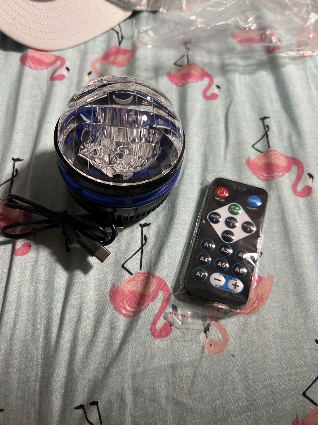 LED Projector Night Light with Remote autora borealis