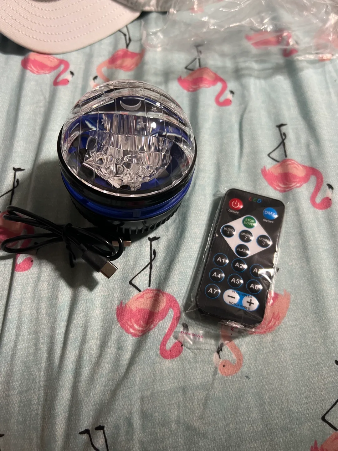 LED Projector Night Light with Remote autora borealis thumbnail