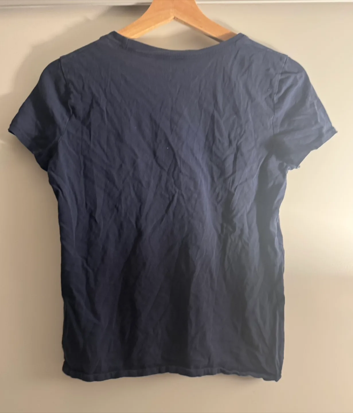 WOMENS XS NAVY COTTON T-SHIRT image indicator(2)