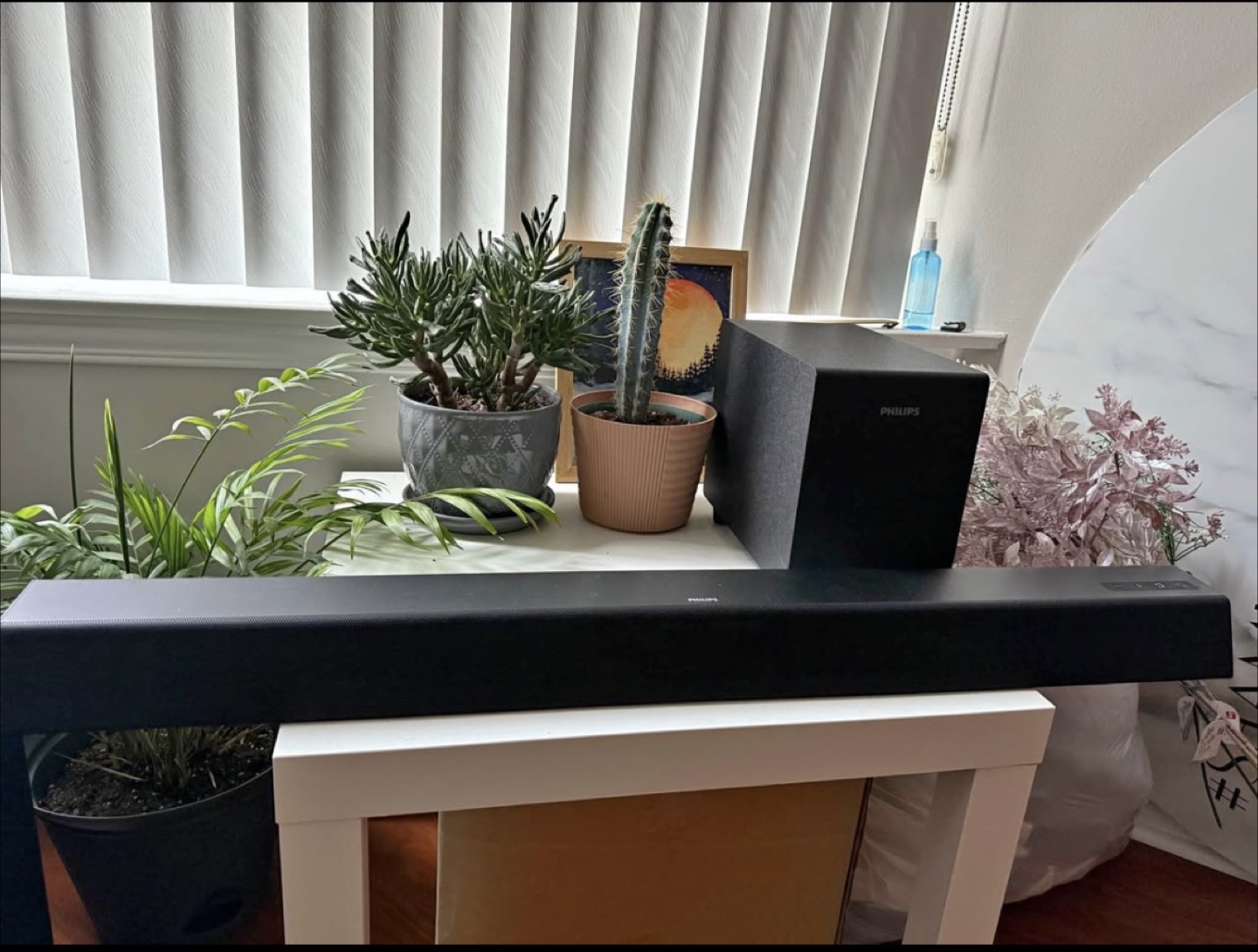 Philips Soundbar and Subwoofer