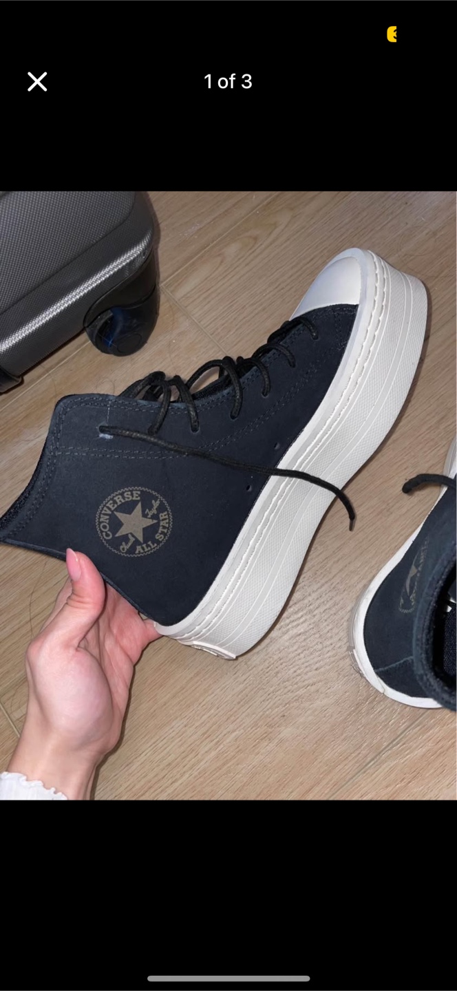 Converse Platform High Top Black US 5.5