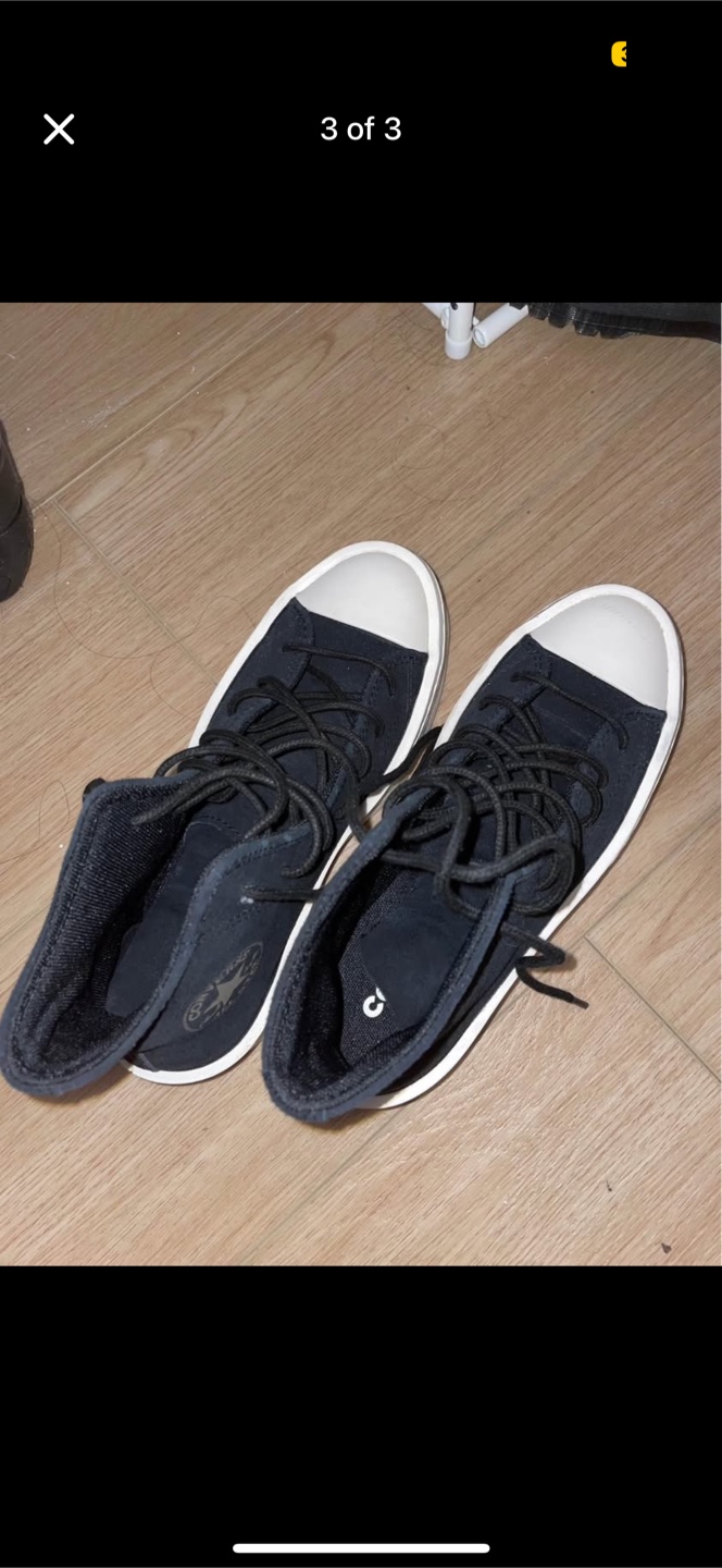 Converse Platform High Top Black US 5.5 - photo 2