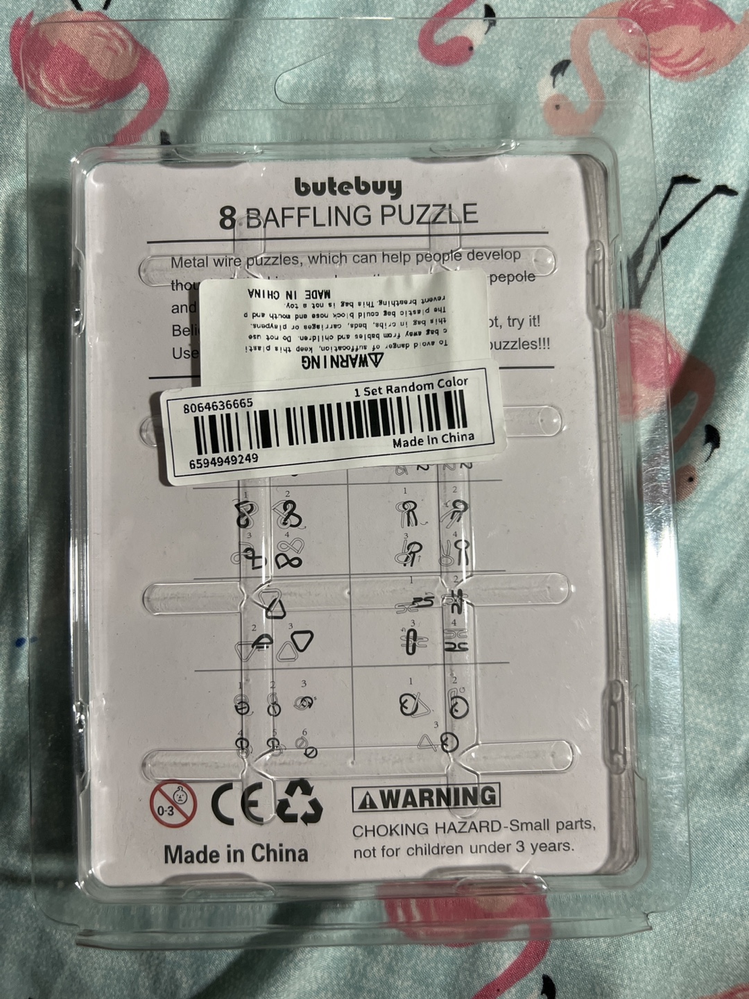Butebuy 8 Baffling Puzzles Set - New - photo 2