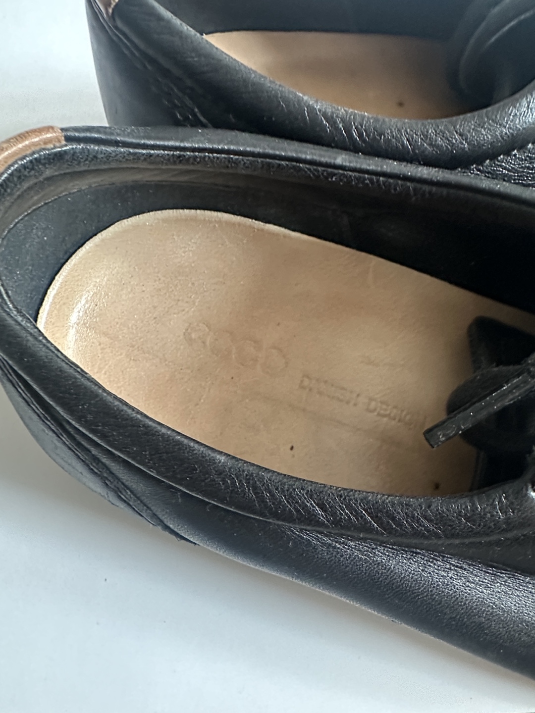 Ecco Black Leather Sneakers - photo 2