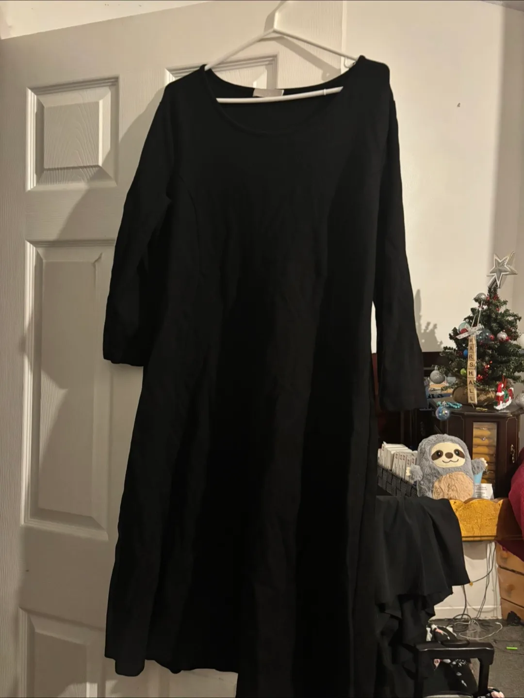 Black Long Sleeve Dress thumbnail