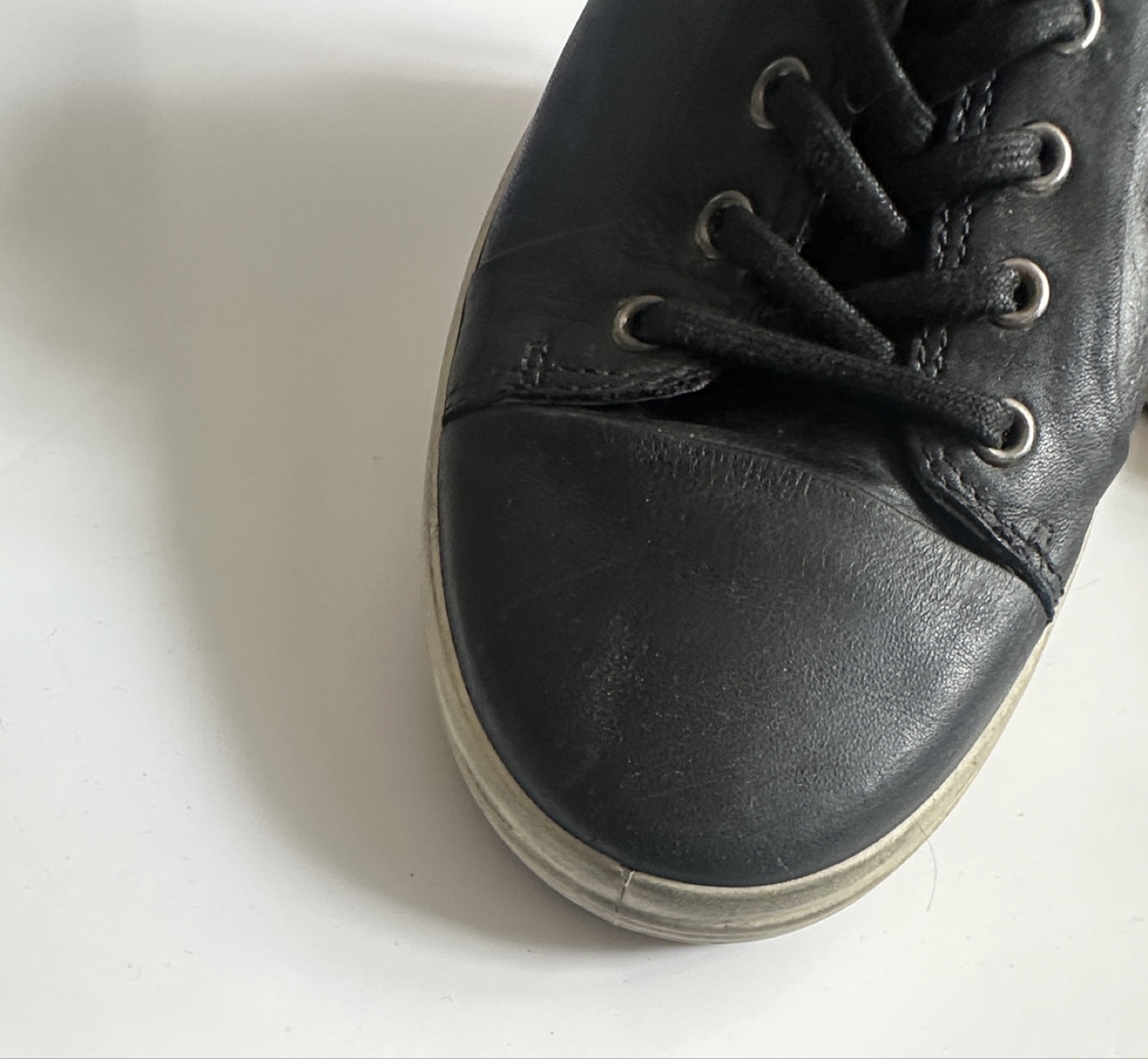 Ecco Black Leather Sneakers - photo 5