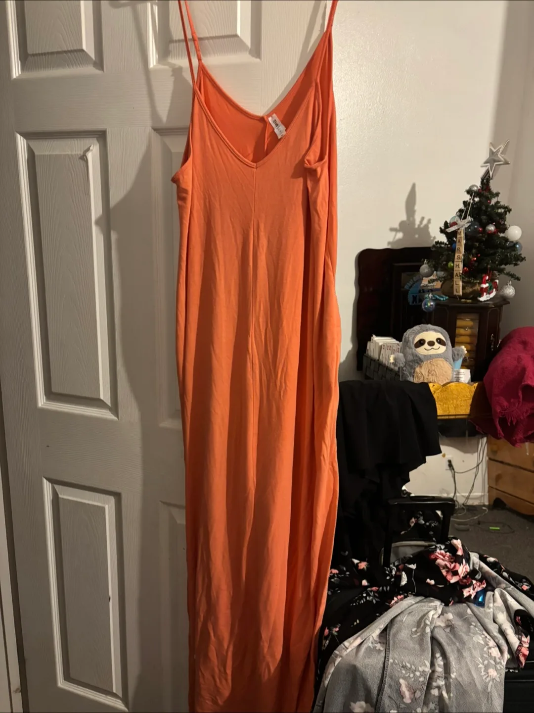 Orange Maxi Dress thumbnail