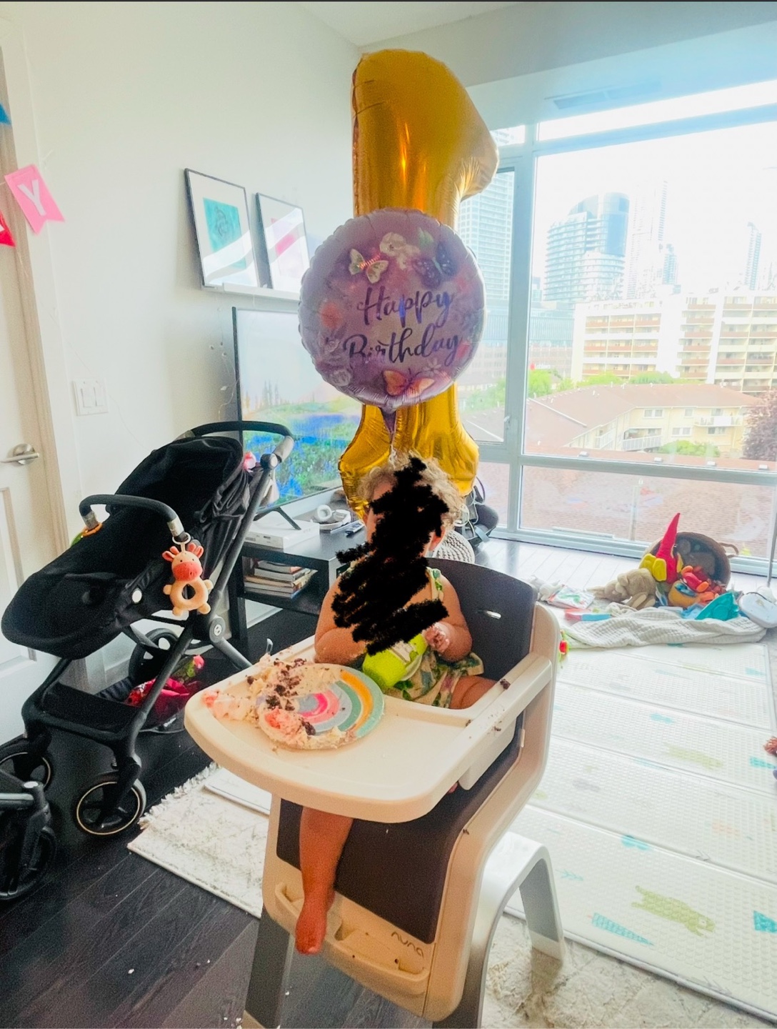 Inflated Birthday helium  balloons - photo 2
