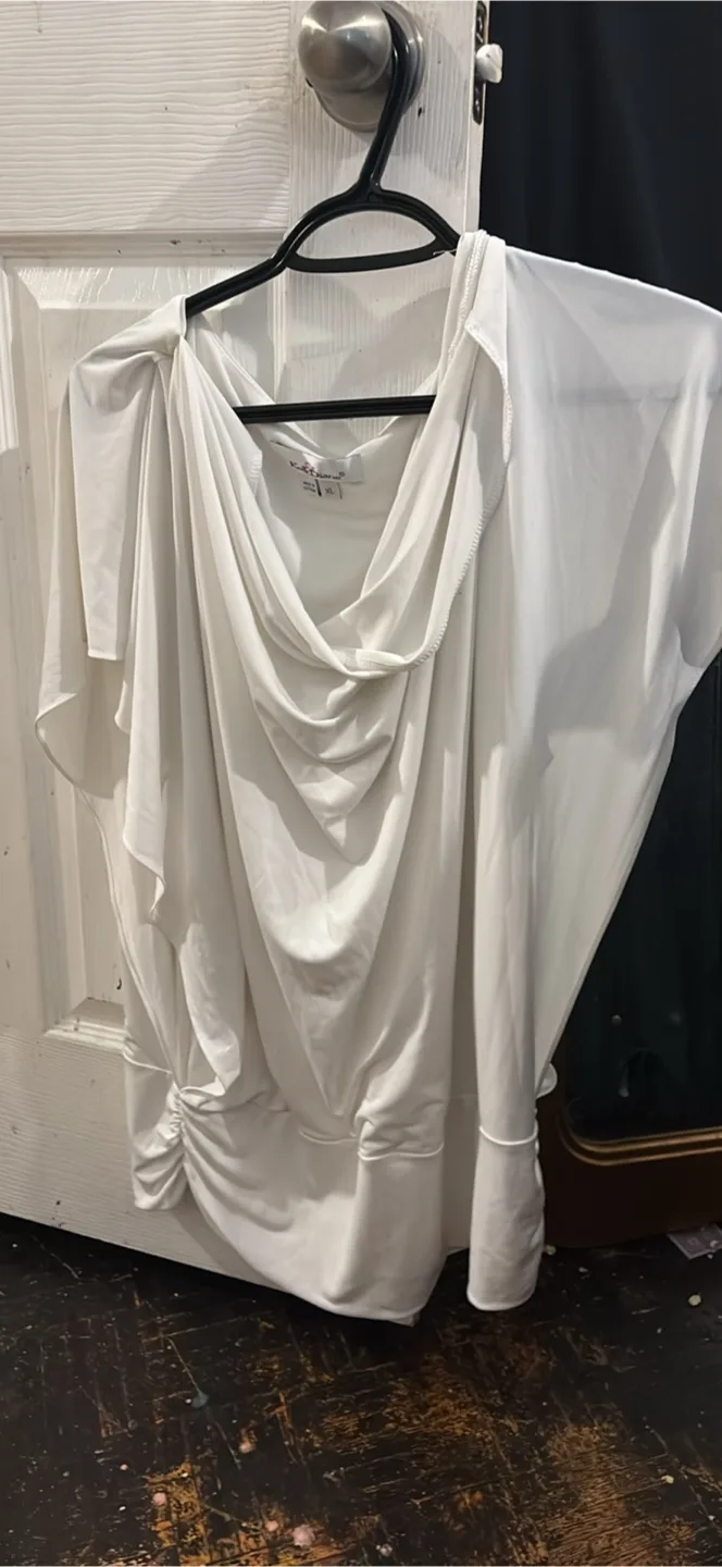 Kaktus Diane White Top - Size XL thumbnail