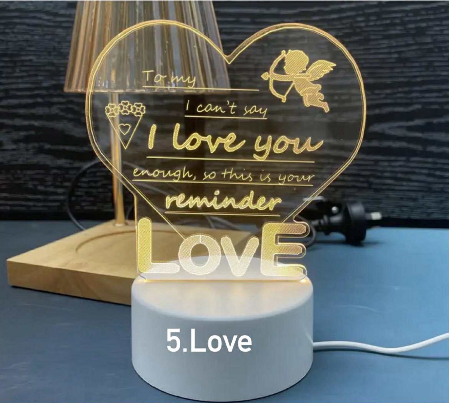 Colorful 3D LED Night Light - photo 5