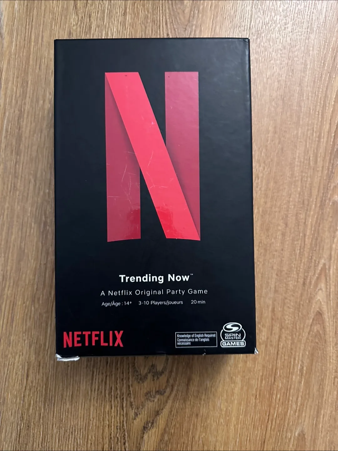 Netflix Trending Now Party Game