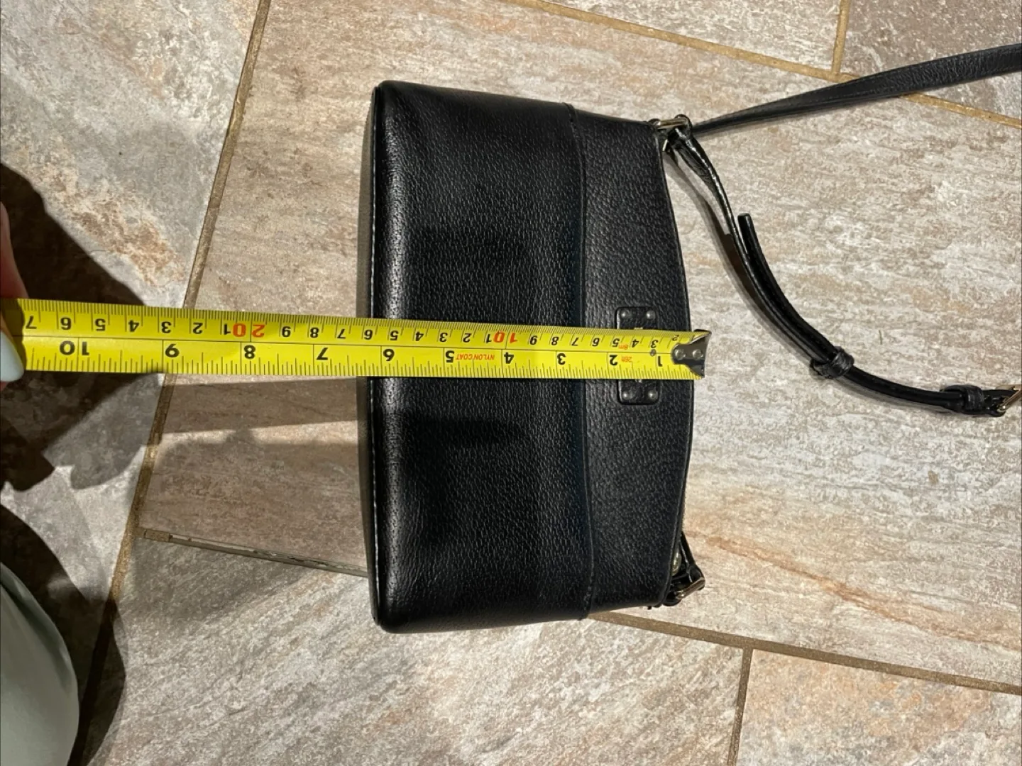 Kate Spade Black Leather Crossbody Bag image indicator(4)