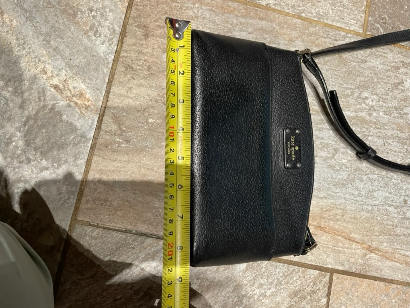 Kate Spade Black Leather Crossbody Bag image indicator(3)