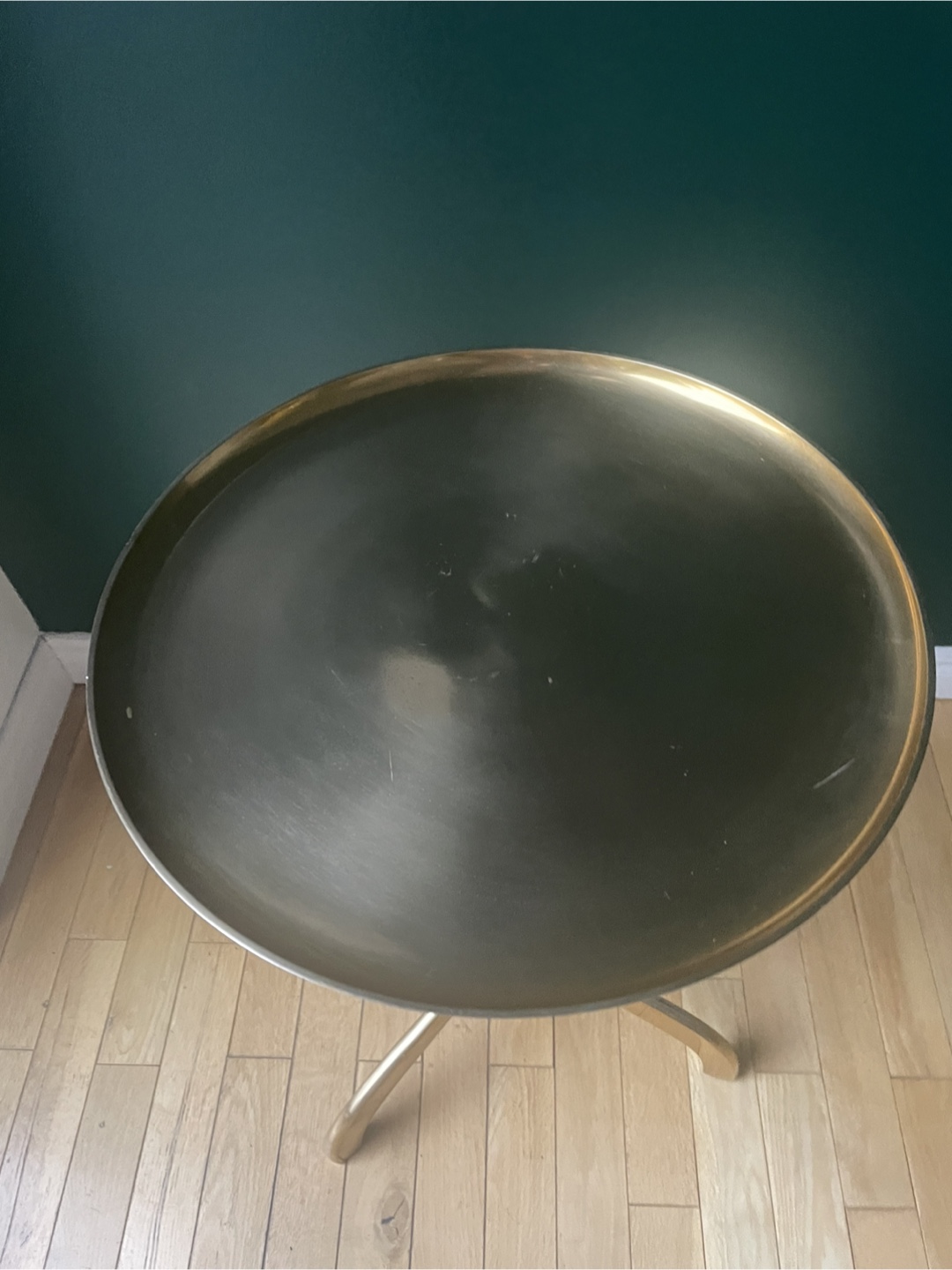 Brass Side Table - photo 3