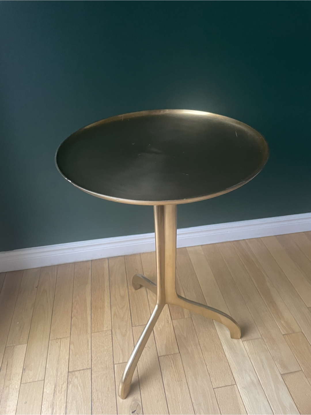 Brass Side Table - photo 2