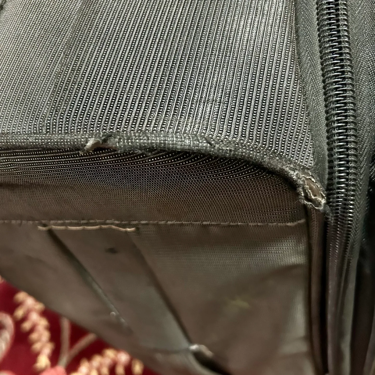 🧳 Travelpro 29″ Grey Soft-Sided Checked Luggage – Rolling image indicator(8)