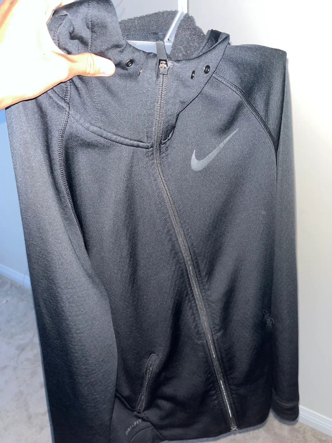 Nike Dri-FIT Black Hoodie thumbnail