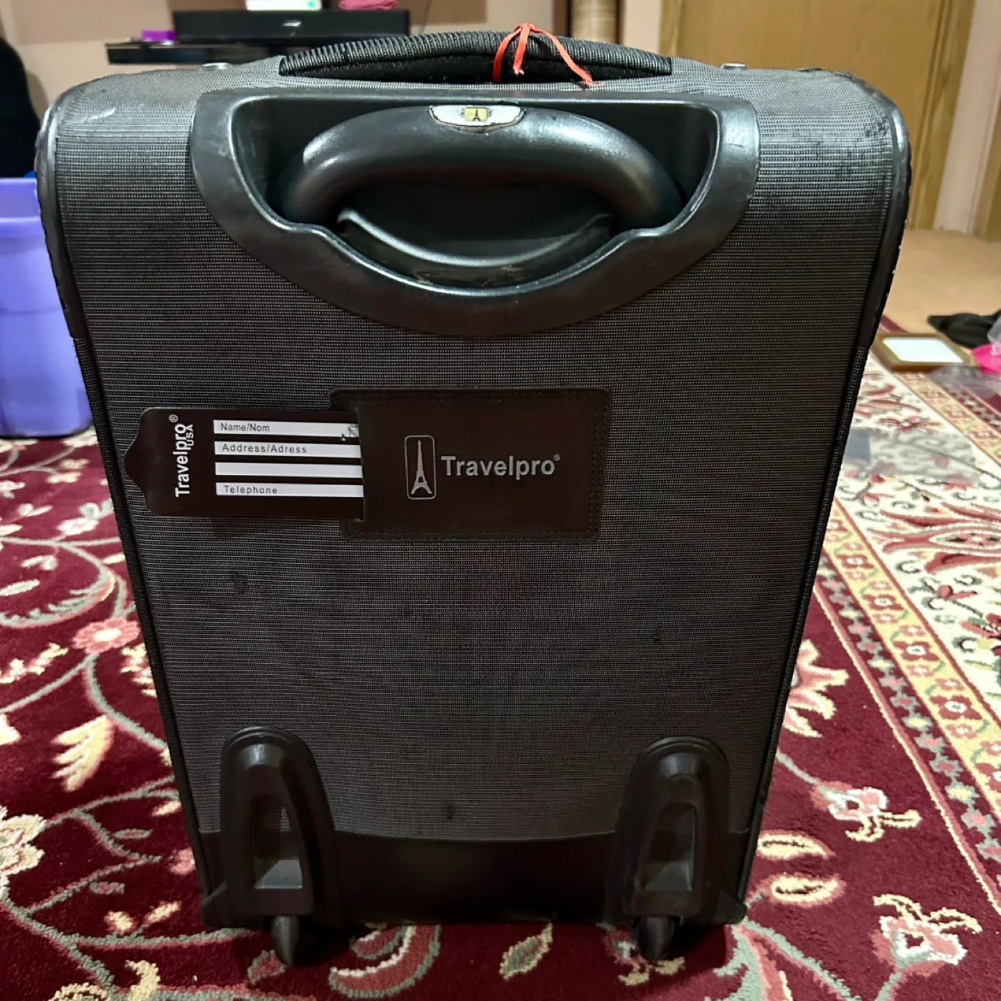 🧳 Travelpro 20″ Grey Carry-On Luggage – Soft-Sided Rolling image indicator(3)