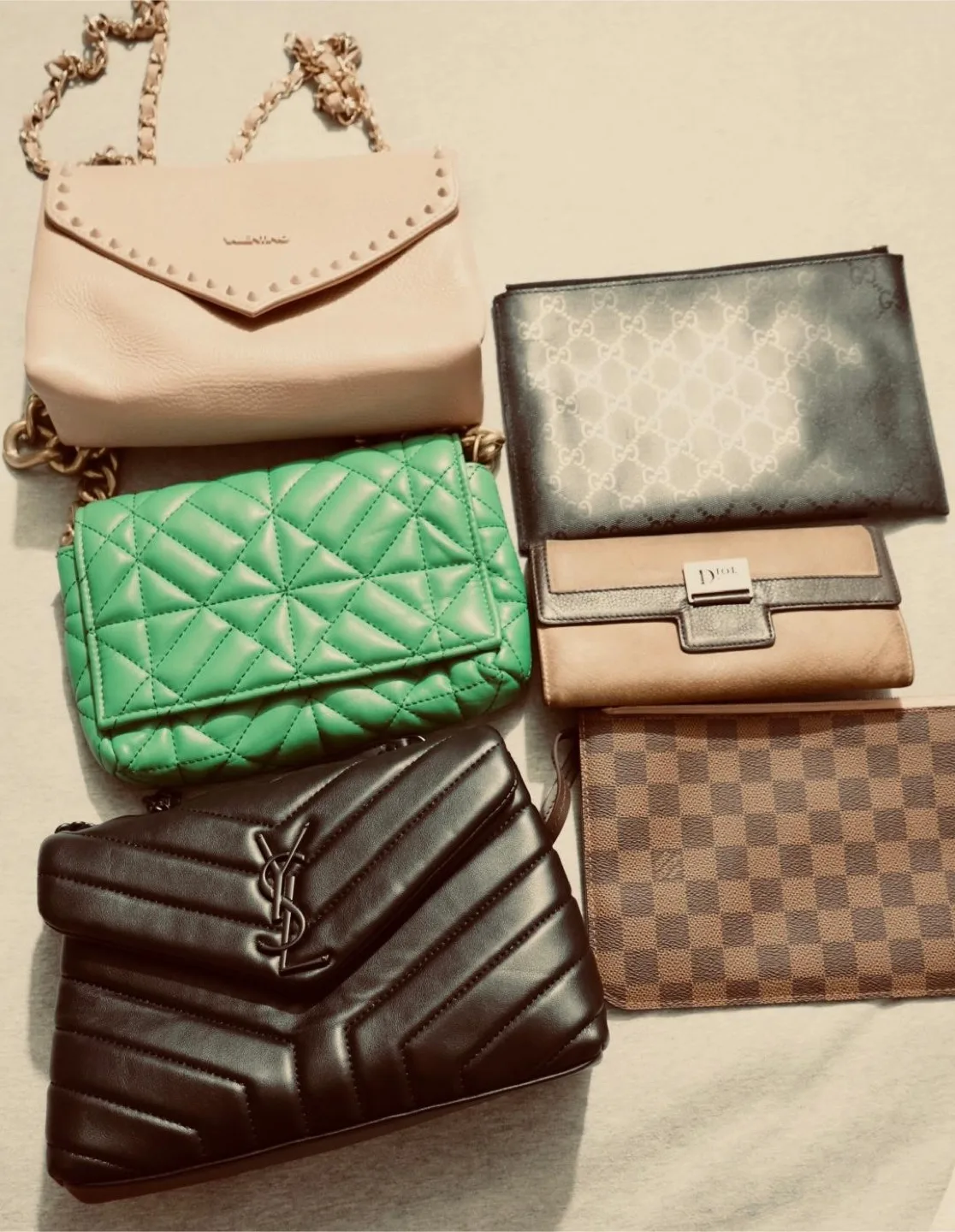 Valentino Rockstud Chain Crossbody Bag thumbnail