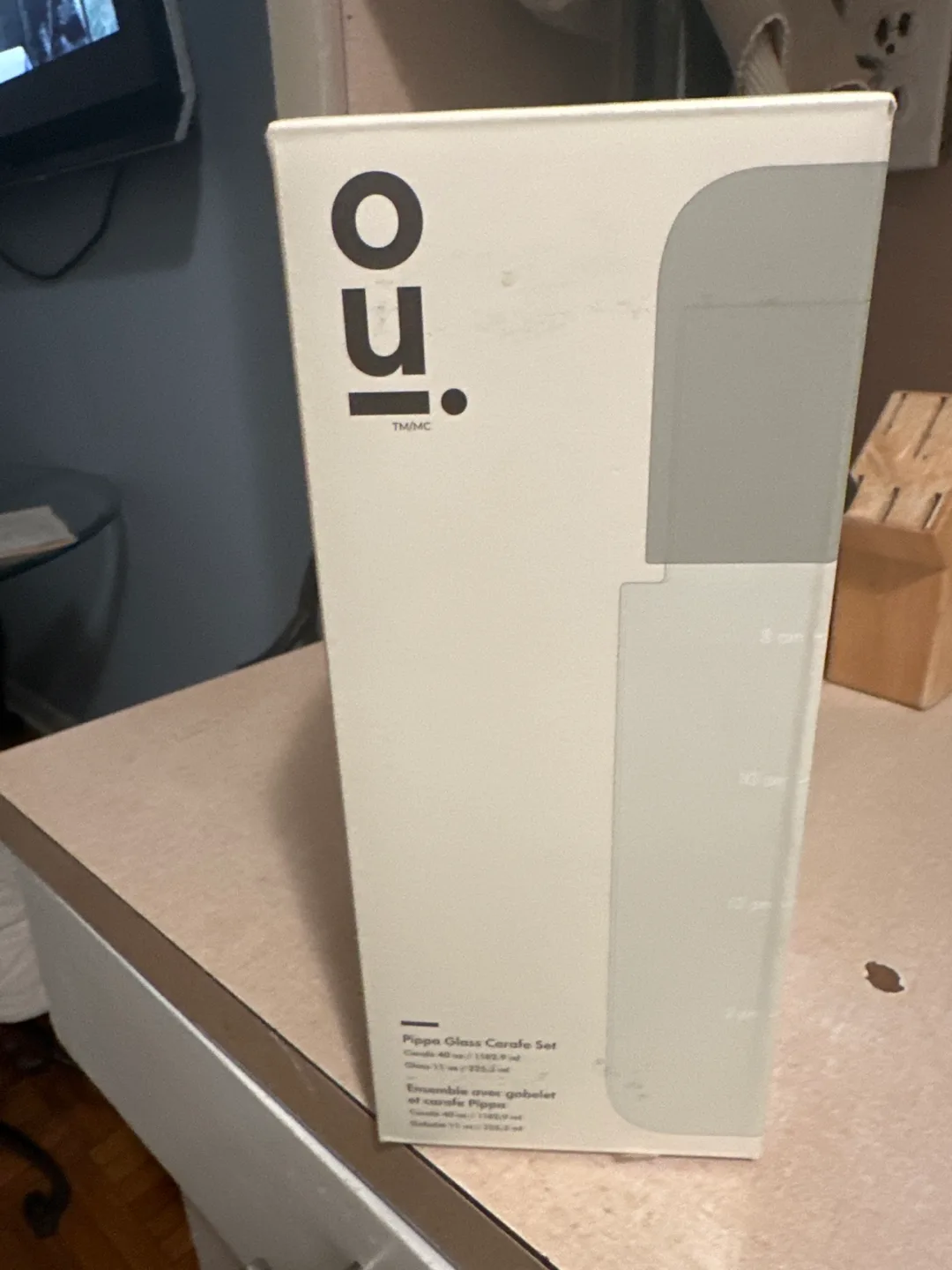 OUI Pippa Glass Carafe Set (40 oz) image indicator(3)