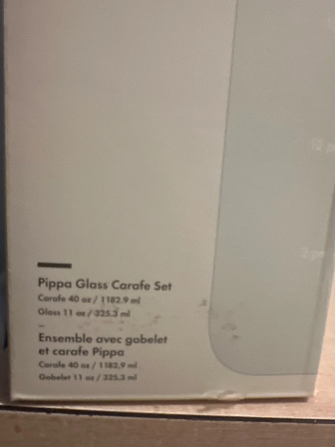 OUI Pippa Glass Carafe Set (40 oz) image indicator(2)