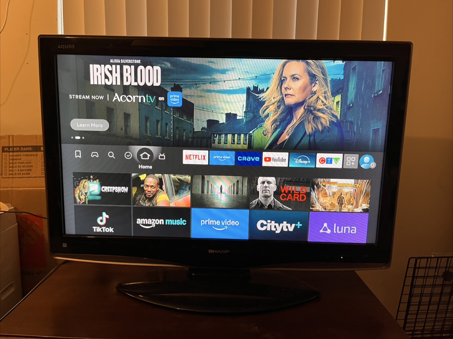 Sharp TV 37” in working condition.