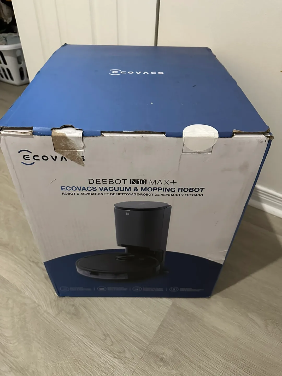 Ecovacs Deebot N10 Max+ Vacuum & Mop Robot - New in Box! thumbnail