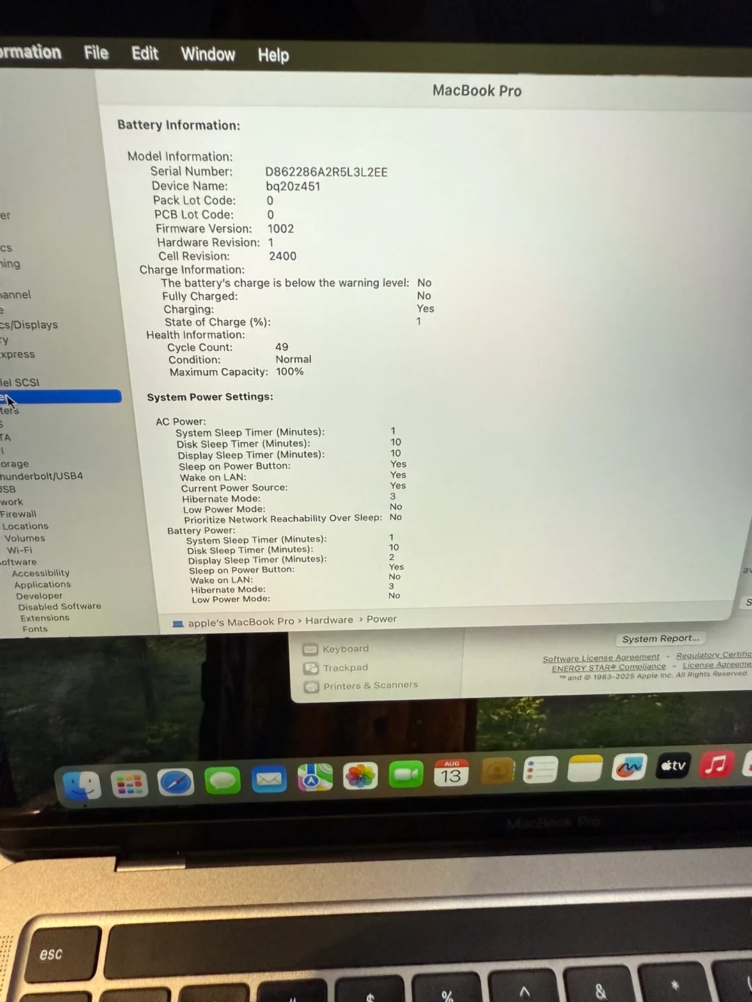 MacBook Pro 13-inch, M2 Chip, 8GB 256 GB SSD image indicator(4)