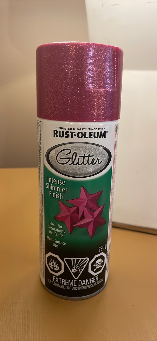 Rust-Oleum Glitter Intense Shimmer Finish Spray - 290g