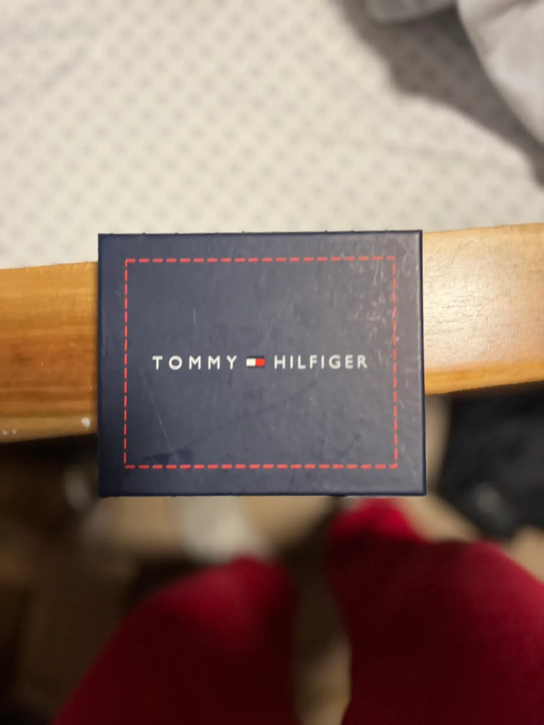 Tommy Hilfiger Black Leather Passcase Wallet - New image indicator(2)
