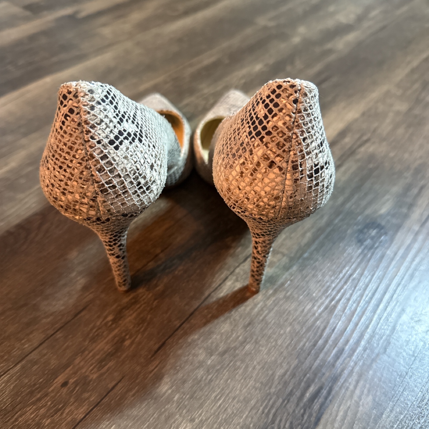 Vince Camuto Snakeskin Heels - Size 7.5 - photo 4