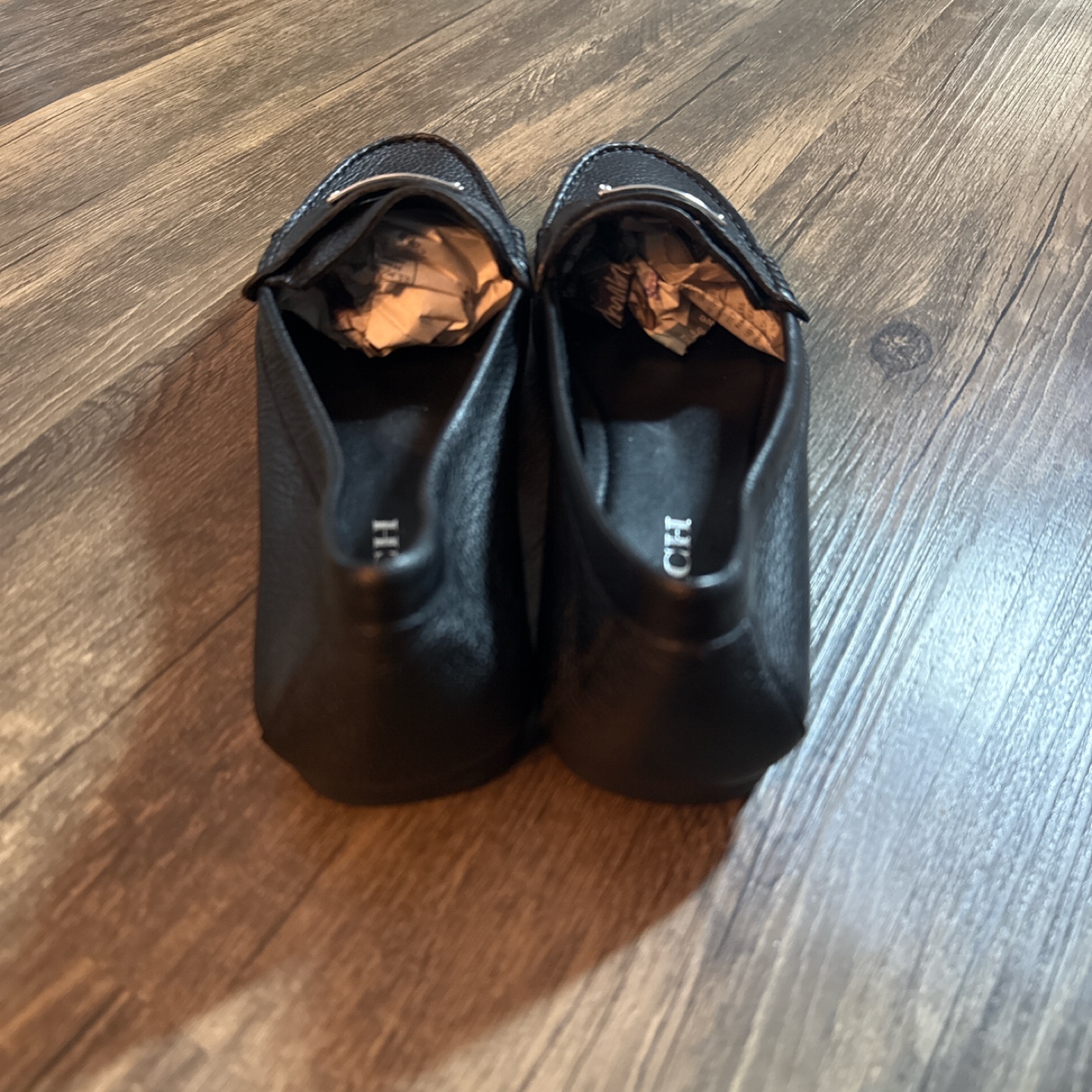 Coach Black Leather Loafers - photo 4