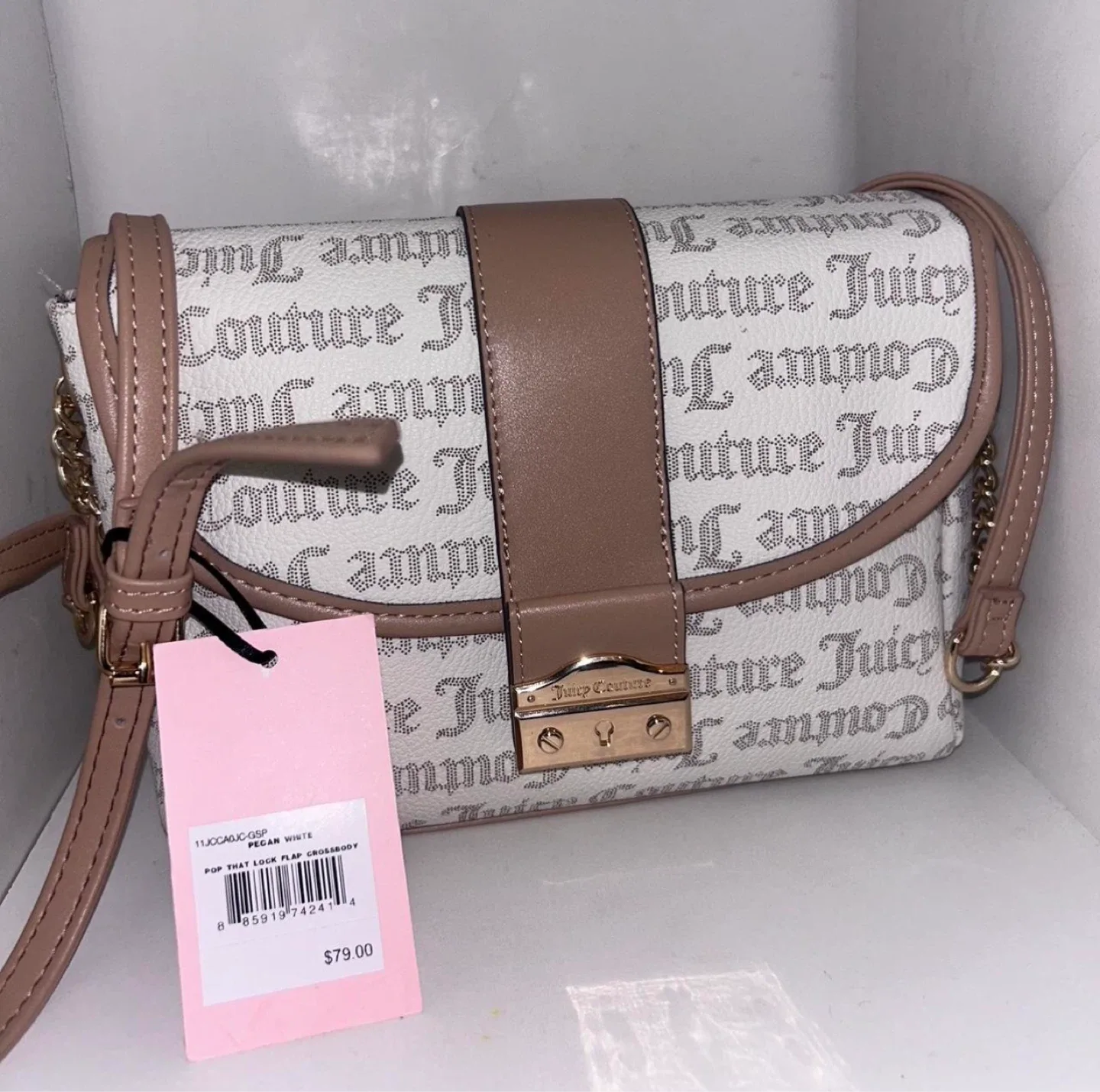 Juicy Couture Crossbody Pecan White