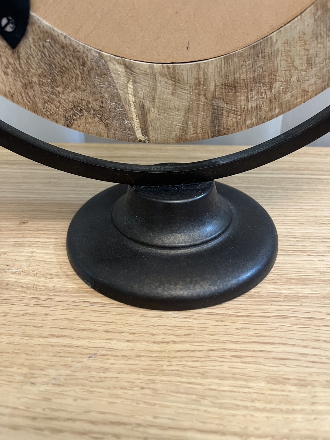 Round Wooden Vanity Mirror - photo 5