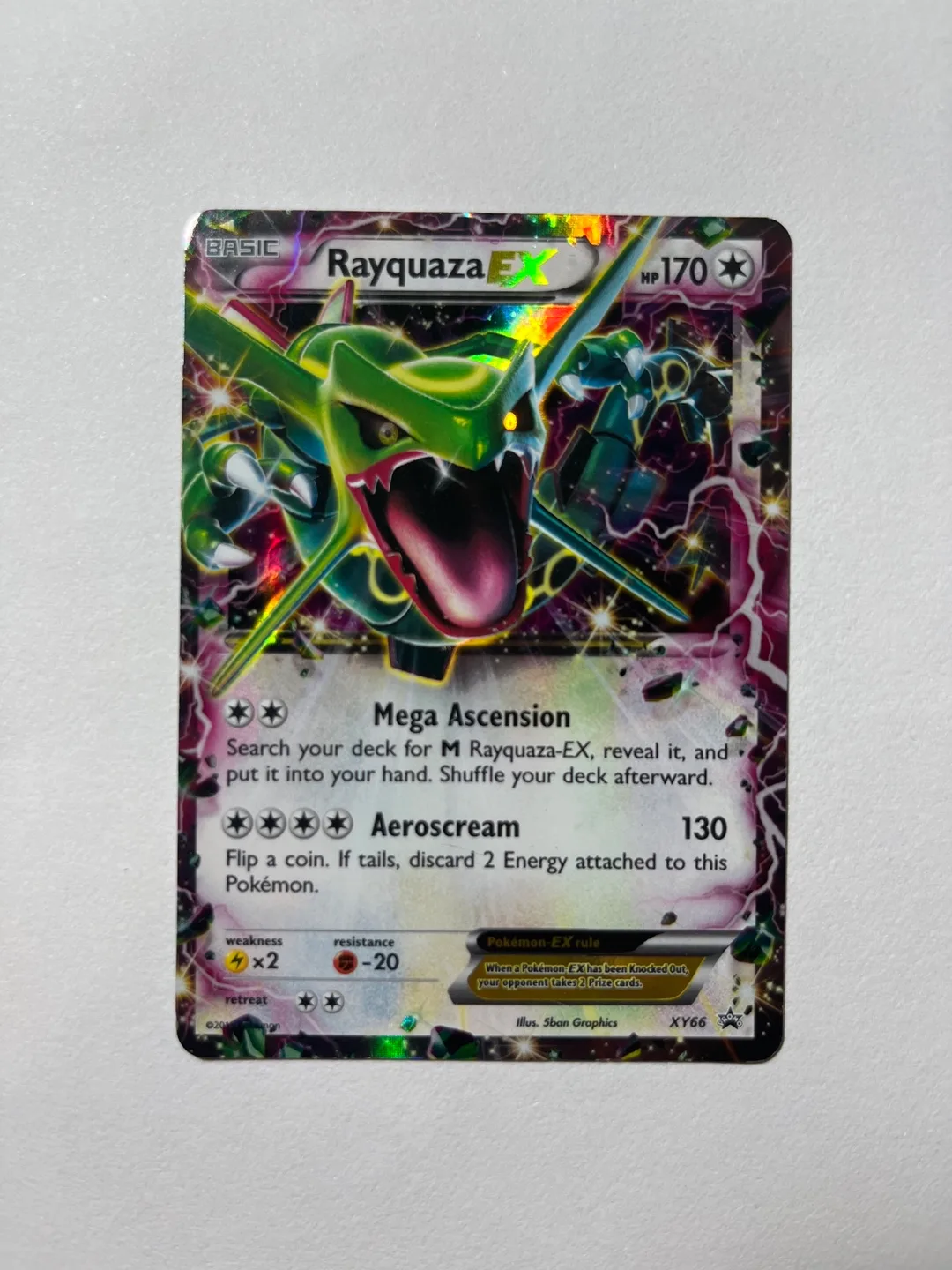 Rayquaza EX Pokemon Card image indicator(2)