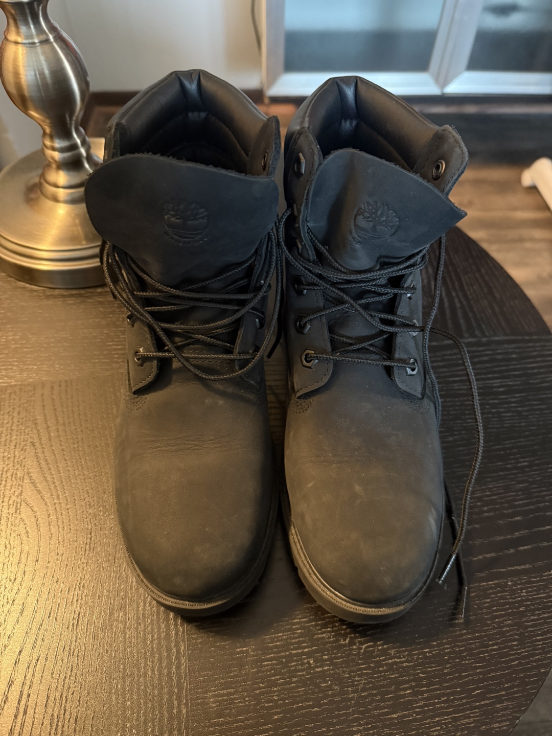 Timberland Black Leather Women's Boots