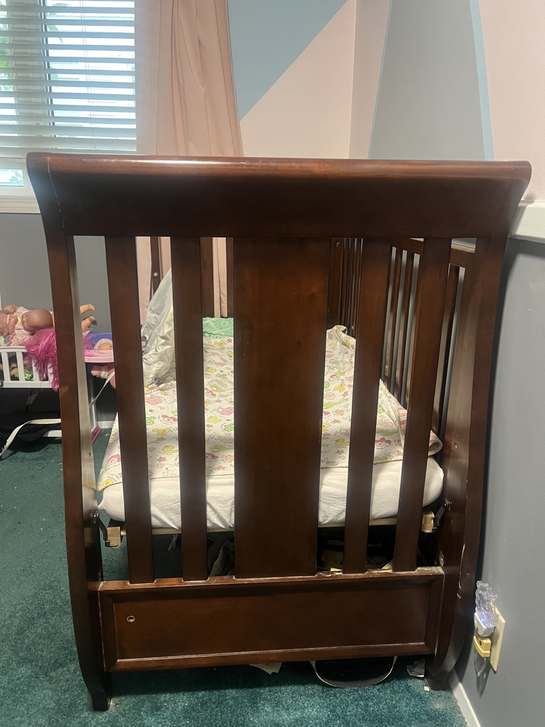 Wooden Baby Crib / toddler bed - photo 2