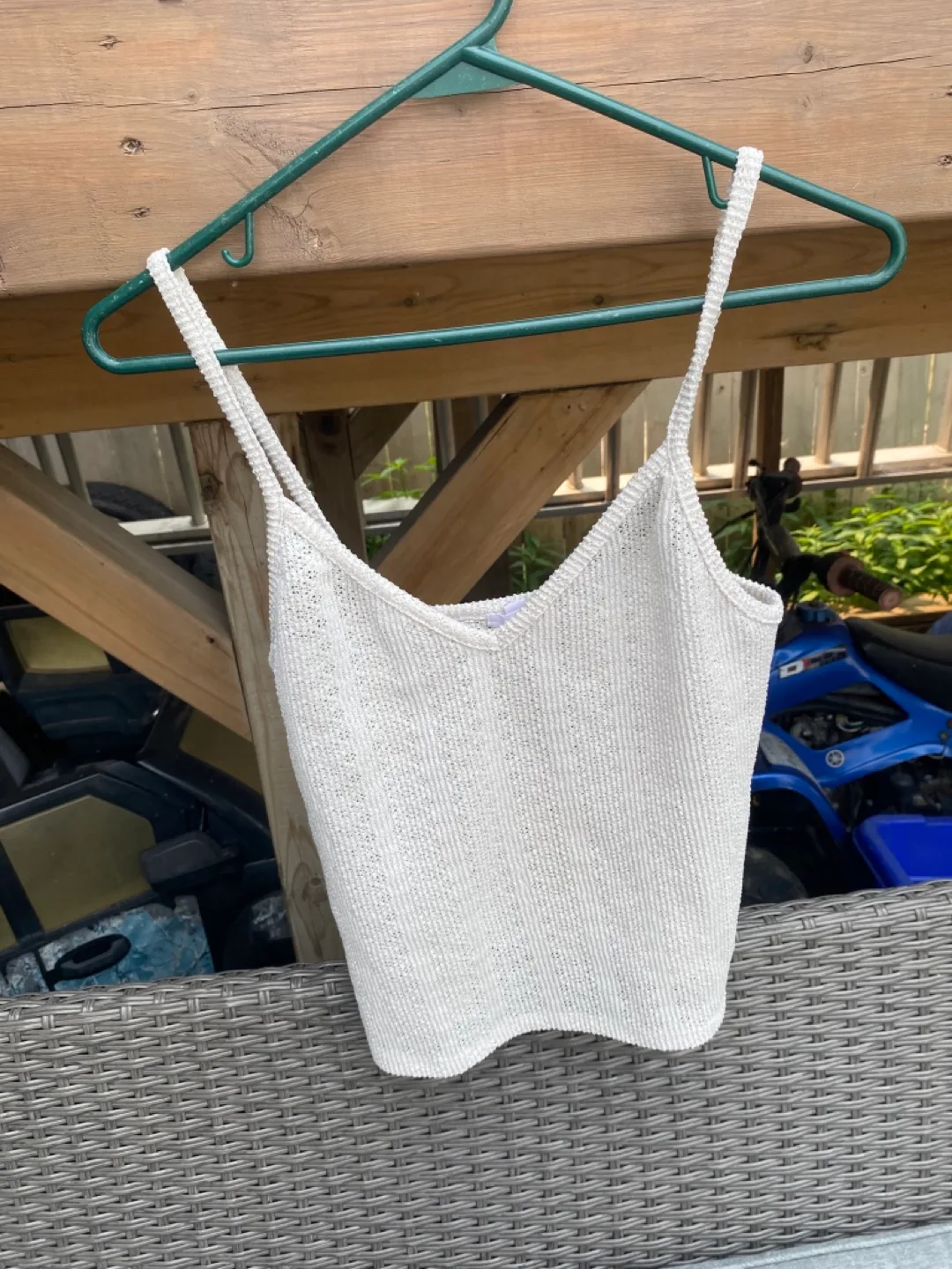White Tank Top - Size extra large thumbnail