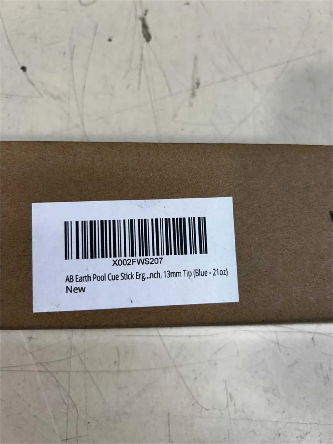 New AB Earth Pool Cue Stick, 13mm Tip (Blue - 21oz) image indicator(4)