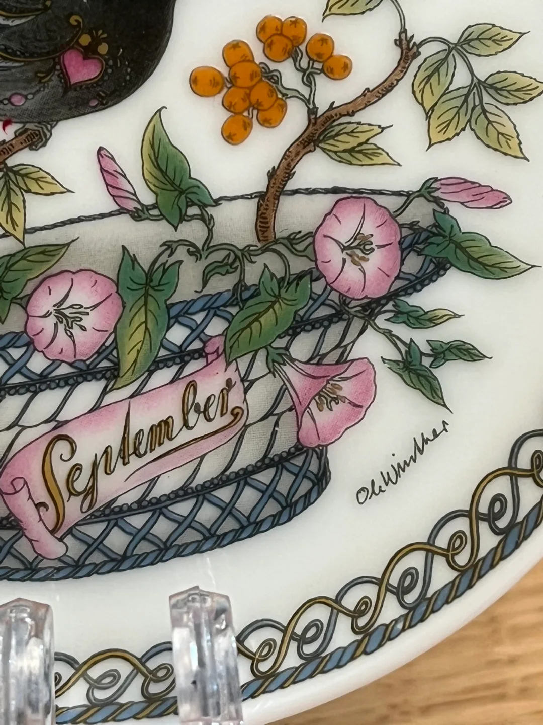 Hutschenreuther Ole Winther September Plate image indicator(2)