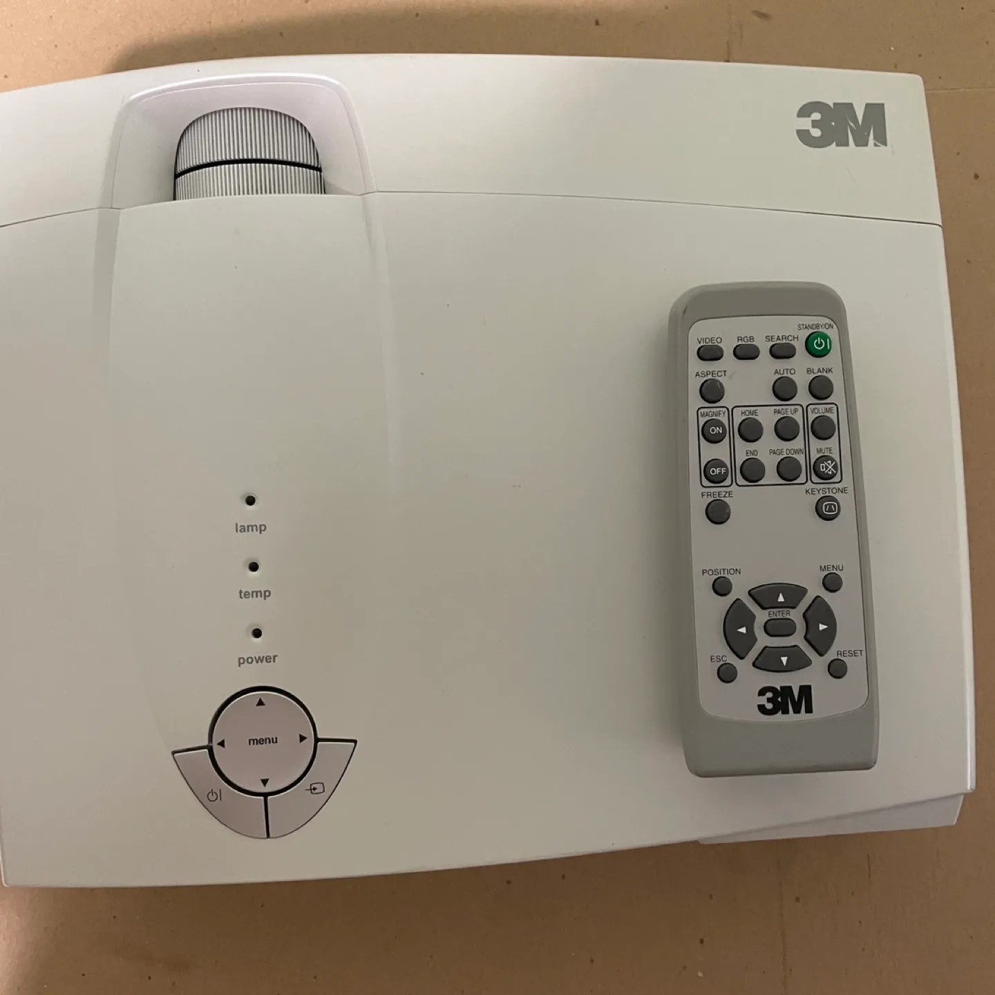 3M LCD Projector for Home Theatre Model X55 image indicator(4)